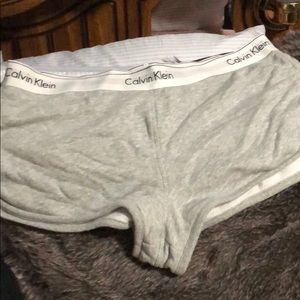 calvin klein pajama shorts